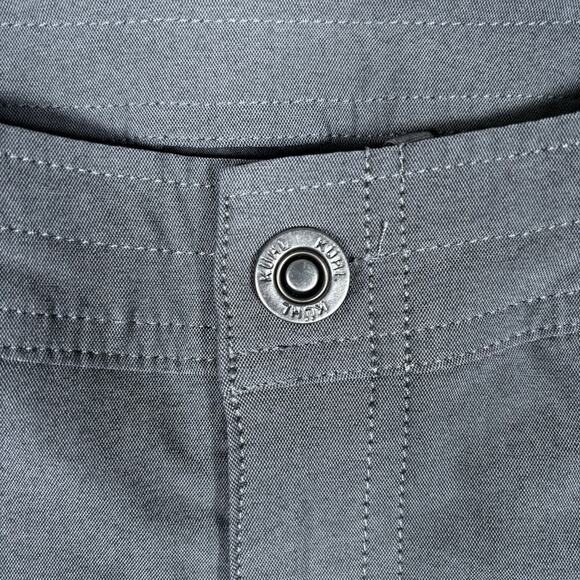 Kuhl Women’s Horizn Bermuda Shorts Gray Size 8 Style 6355 Quick Dry Stretch - Picture 2 of 9